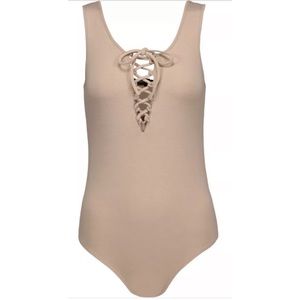 W118 by Walter Baker Lara Lace-Up Bodysuit